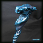 testa drago azzurro